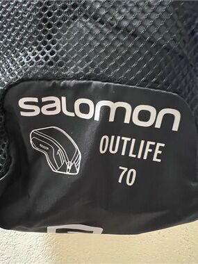 Salomon Outlife 70 Backpack in Black